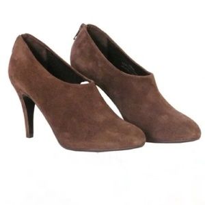 Never worn suede J. Crew Booties. Size 8.5